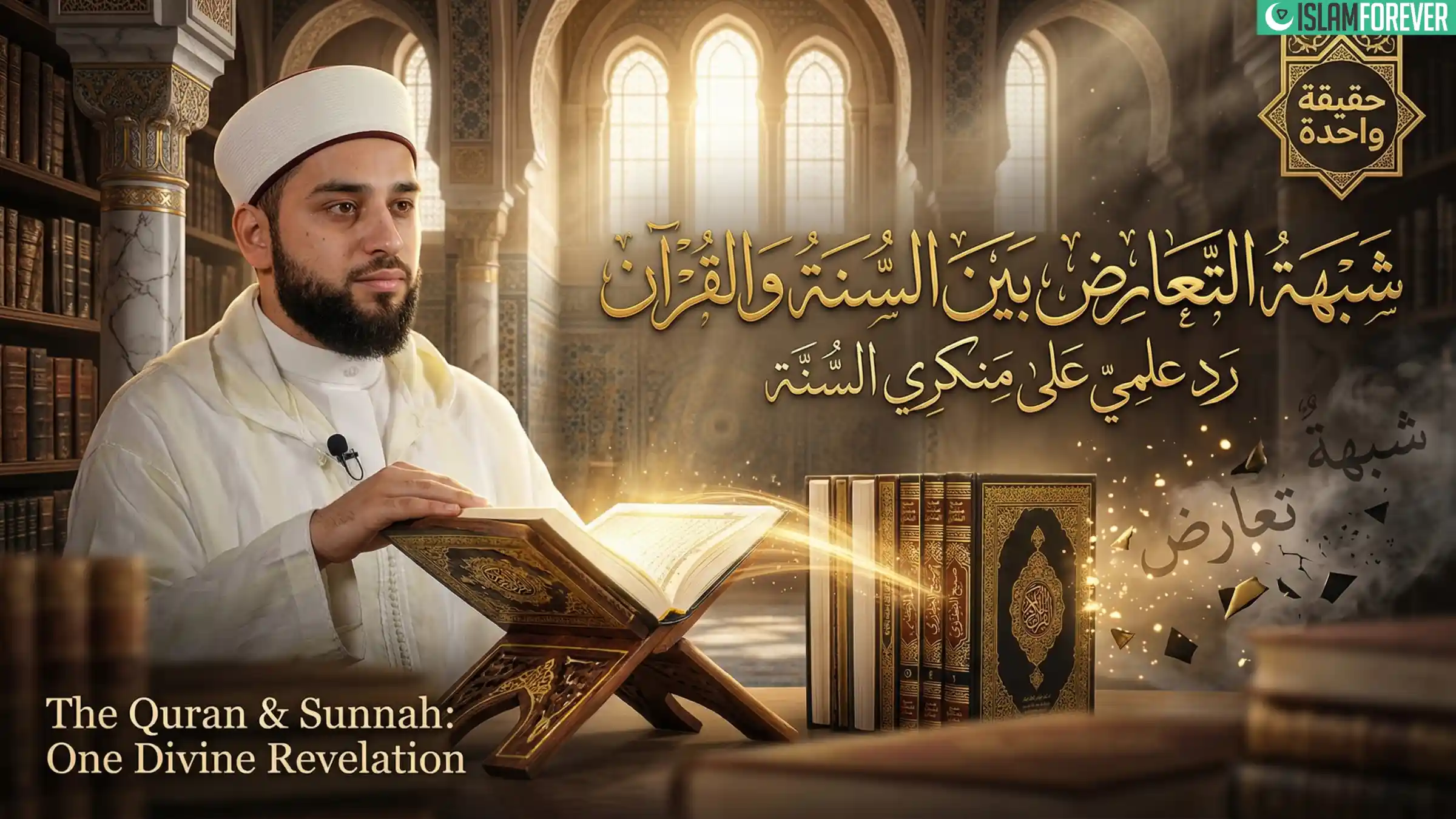 شبهة التعارض بين السنة والقرآن | رد علمي على منكري السنة – الحلقة 02